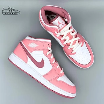 Nike Air Jordan 1 Mid GS Valentines Day
