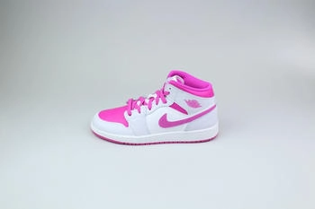 Nike Air Jordan 1 Mid GS 'Fire Rosa'