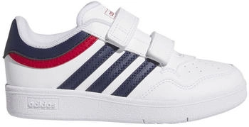 Adidas Hoops 4 0 Sneaker JI3488 cloud white dark blue better scarlet