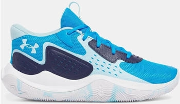 Under Armour UA Jet '23 Basketball Schuhe electric blue midnight navy
