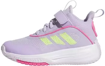 Adidas OWNTHEGAME 3 0 Kinder Basketballschuhe ice lavender lucid lemon powder plum