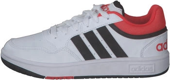 Adidas Hoops 3.0 cloud white/core black/bright red