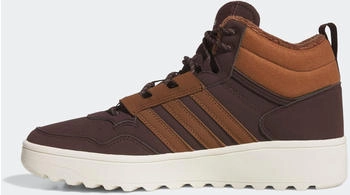 Adidas Hoops 4.0 Mid-Top Winterized Sneaker shadow brown/supplier colour/off white