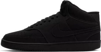 Nike Court Vision Mid 001 - black/black-black