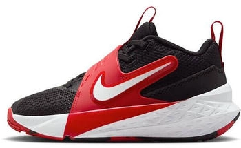 Nike Team Hustle D 12 Basketball Shoe black/white/university red