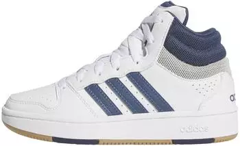Adidas Hoops Mid Kids cloud white/preloved ink/orbit grey
