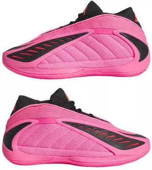 Adidas Anthony Edwards 2 Kids lucid pink/core black/lucid red