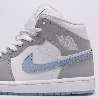 Nike Jordan Air Jordan 1 Mid weiß/wolf grey/aluminum