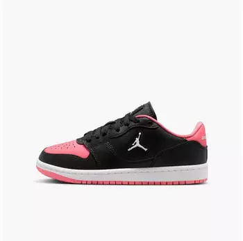 Nike Jordan Court Connect Low GS (IQ6016) schwarz/wei&szlig;/gym red