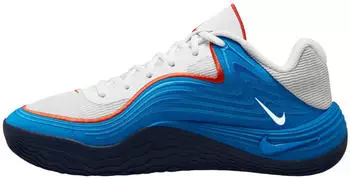 Nike Precision 8 Low white/white-lt photo blue-picante red
