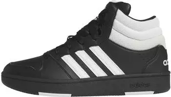 Adidas Hoops Mid Classic Shoe core black/cloud white/orbit grey