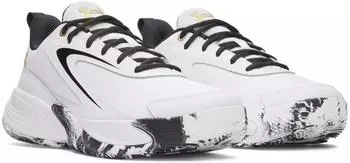 Under Armour HB-LO Shoes wei&szlig;/schwarz/metallic gold