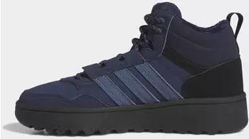 Adidas Hoops Mid Kids night indigo/core black/preloved ink