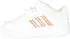 Adidas Hoops Classic Sneaker Kinder rosegold/weiß