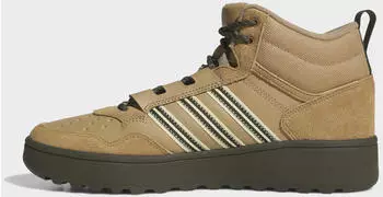 Adidas HOOPS 4.0 MID Winterboots cardboard/dual yellow/night cargo