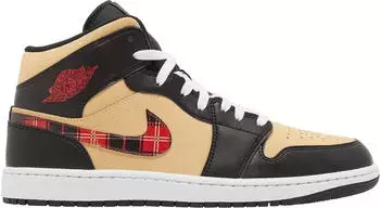 Nike Air Jordan 1 Mid SE black/sesame/fire red/multicolor (DZ5329-001)