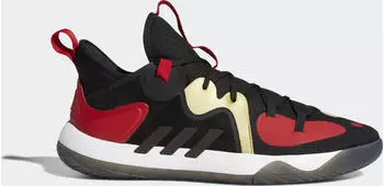 adidas Harden Step Back 2.0 core black/gold metallic/scarlet (Herren) (FZ1386)