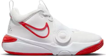 Nike Team Hustle D 11 summit white/white/track red (Junior) (DV8996-102)