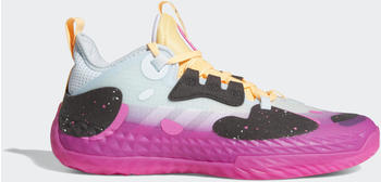 Adidas Harden Vol. 5 Futurenatural Basketballschuh Sky Tint/Cloud White/Screaming Pink