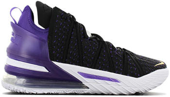 Nike LeBron 18 white/black/violet