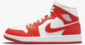 Nike Air Jordan 1 Mid white/white/habanero red