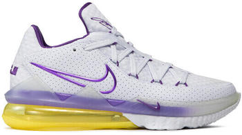 Nike LeBron 17 Low white/voltage purple