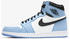 white/university blue/black