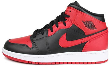 Nike Air Jordan 1 Mid GS black/red