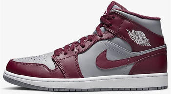 Nike Air Jordan 1 Mid cherrywood red/cement grey/white