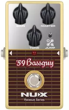 nu-X 59 Bassguy OD Bass Overdrive Effektpedal