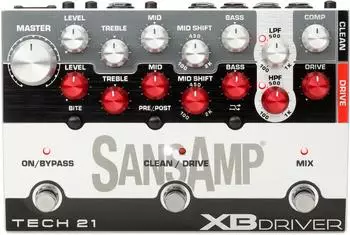 Tech 21 SansAmp XB Driver Bass Effektpedal (10012104)