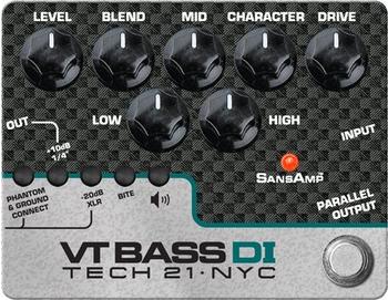 Tech 21 SansAmp Character Series VT Bass DI