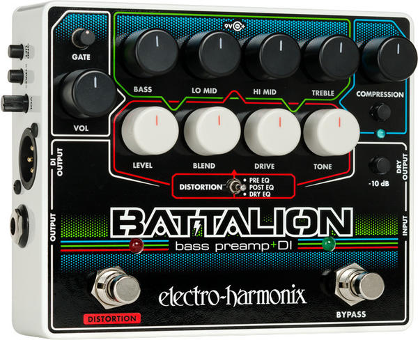 Electro Harmonix Battalion - Bass Preamp & DI