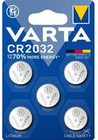 Varta VCR2032, Varta CR2032 5er Blister 3V Batterie Lithium Knopfzelle 6032 VCR2032
