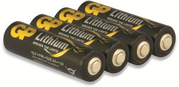GP Lithium AA Mignon 1.5V, 4 St&uuml;ck