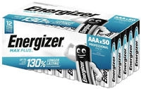 Energizer Max Plus AAA-Batterien Alkali-Mangan 1,5 V 50er-Pack Langlebig &