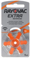 WSA 13AUX-6XPOWER, WSA Extra Power Gr. 13 H&ouml;rger&auml;tebatterien 6er Blister PR48
