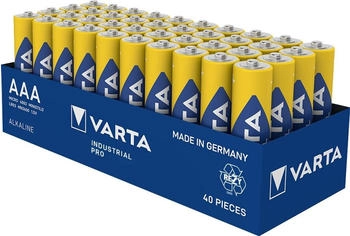 VARTA Industrial Pro AAA-Micro Tray (40stk.)