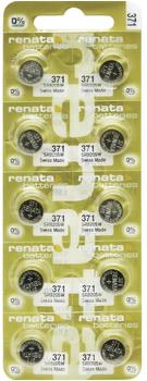 Renata Knopfzelle 371 10 St. 40 mAh