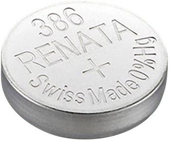 Renata Knopfzelle 386 1.55 V 1 St. 130 mAh Silberoxid