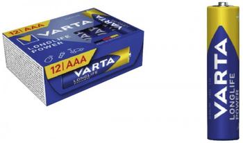 VARTA Longlife Power AAA Cube Pack12 Micro (AAA)-Batterie Alkali-Mangan 1.5 V 12 St.