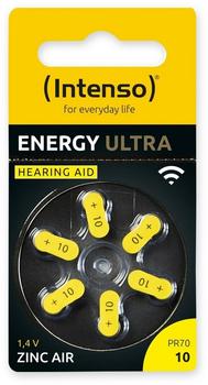 Intenso Hörgerätebatterie PR70-10 1.45 V 6 St. 86 mAh Zink-Luft