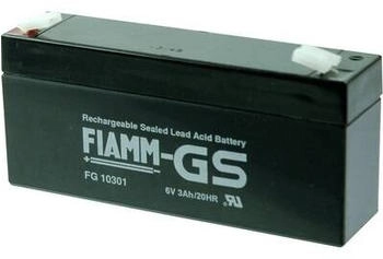 Fiamm PB-6-3 Bleiakku 6 V 3 Ah Blei-Vlies (AGM)