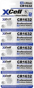 XCell CR1632 Lithium Batterie Knopfzelle CR 1632 3V - 130mAh 5 St.