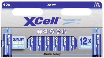 XCell Mignon (AA)-Batterie Alkali-Mangan 1.5 V 12 St.