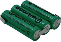 Beltrona RTU3AAZ Akkupack 3x Mignon (AA) Z-L&ouml;tfahne NiMH 3.6 V 2200 mAh (BELRTU3AAZ)