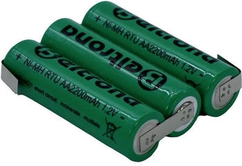 Beltrona Akkupack 3x Mignon (AA) Z-L&ouml;tfahne NiMH 3.6 V 2200 mAh