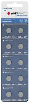 AgfaPhoto Knopfzelle LR 44 1.5 V 10 St. Alkali-Mangan AG13