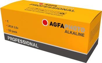 AgfaPhoto Professional LR14 Baby (C)-Batterie Alkali-Mangan 1.5 V 10 St.