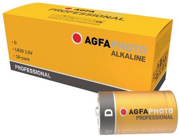 AgfaPhoto Professional LR20 Mono (D)-Batterie Alkali-Mangan 1.5 V 10 St.
